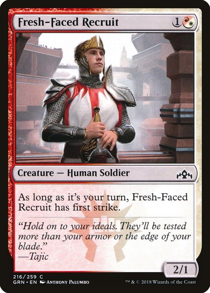 Fresh-Faced Recruit [Guilds of Ravnica] - La Boîte Mystère ( The Mystery Box)