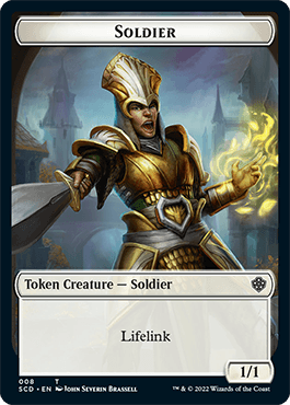 Elf Warrior // Soldier Double-Sided Token [Starter Commander Decks] - La Boîte Mystère ( The Mystery Box)