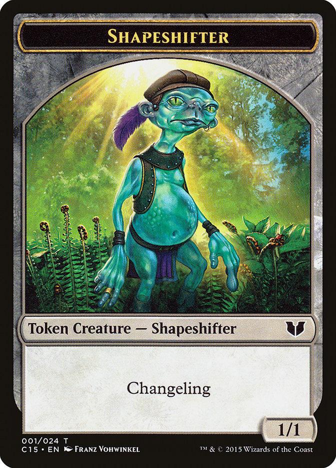 Elemental Shaman // Shapeshifter Double-Sided Token [Commander 2015 Tokens] - La Boîte Mystère ( The Mystery Box)