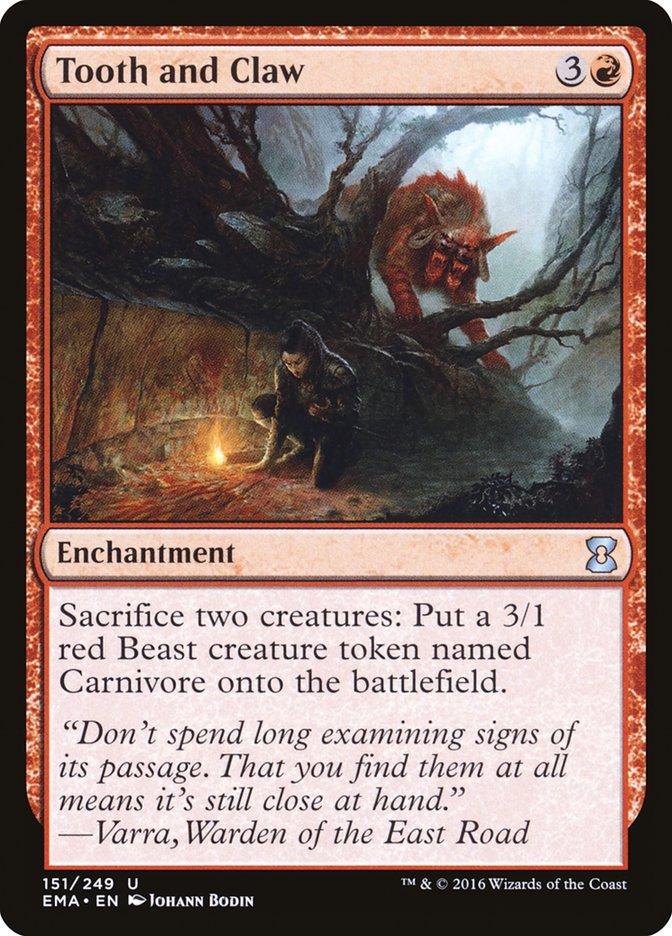 Tooth and Claw [Eternal Masters] - La Boîte Mystère ( The Mystery Box)