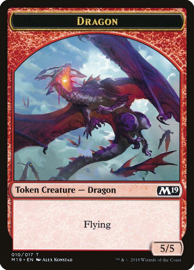 Dragon (010/017) [Core Set 2019 Tokens] - La Boîte Mystère ( The Mystery Box)