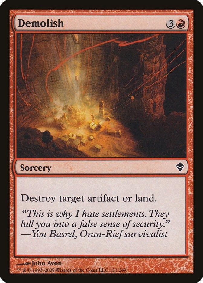 Demolish [Zendikar] - La Boîte Mystère ( The Mystery Box)