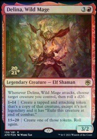 Delina, Wild Mage [Dungeons & Dragons: Adventures in the Forgotten Realms Prerelease Promos] - La Boîte Mystère ( The Mystery Box)