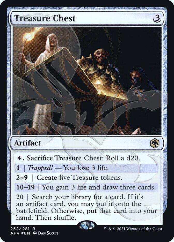 Treasure Chest (Ampersand Promo) [Dungeons & Dragons: Adventures in the Forgotten Realms Promos] - La Boîte Mystère ( The Mystery Box)