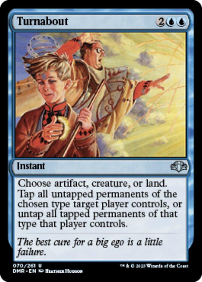 Turnabout [Dominaria Remastered] - La Boîte Mystère ( The Mystery Box)
