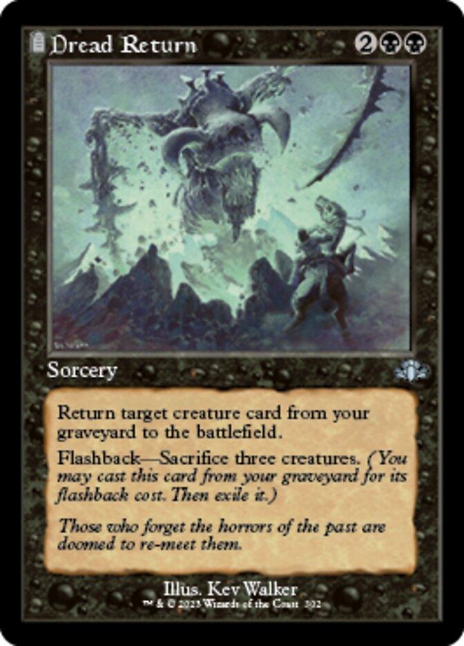 Dread Return (Retro) [Dominaria Remastered] - La Boîte Mystère ( The Mystery Box)