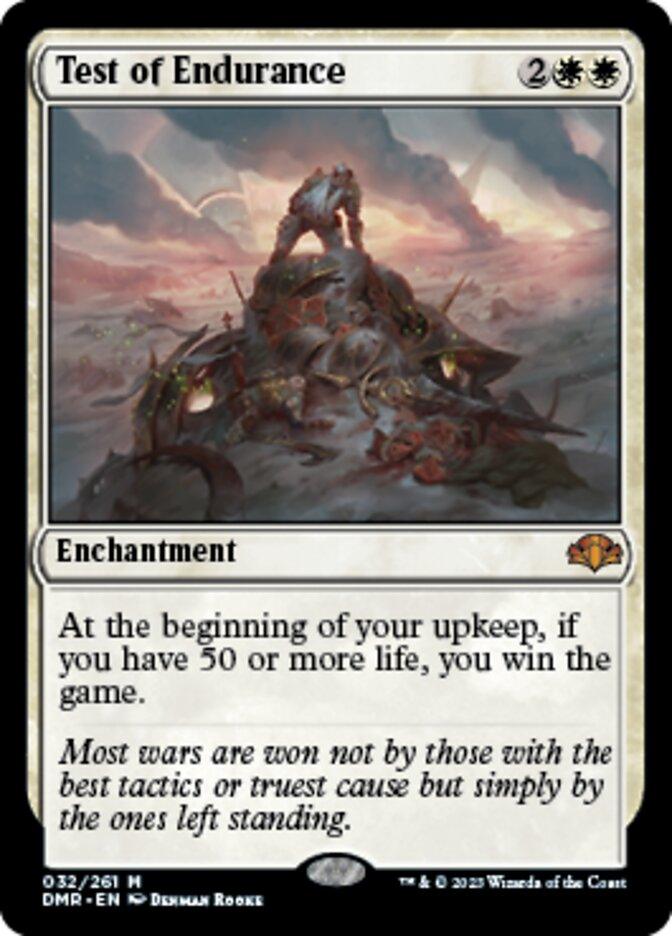 Test of Endurance [Dominaria Remastered] - La Boîte Mystère ( The Mystery Box)