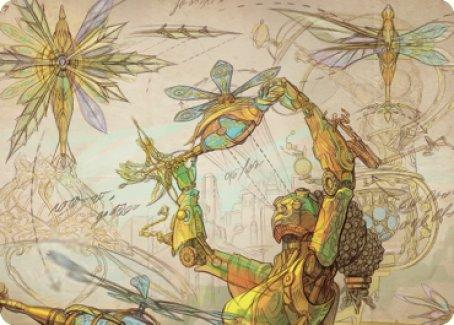 Inspiring Statuary Art Card [The Brothers' War Art Series] - La Boîte Mystère ( The Mystery Box)