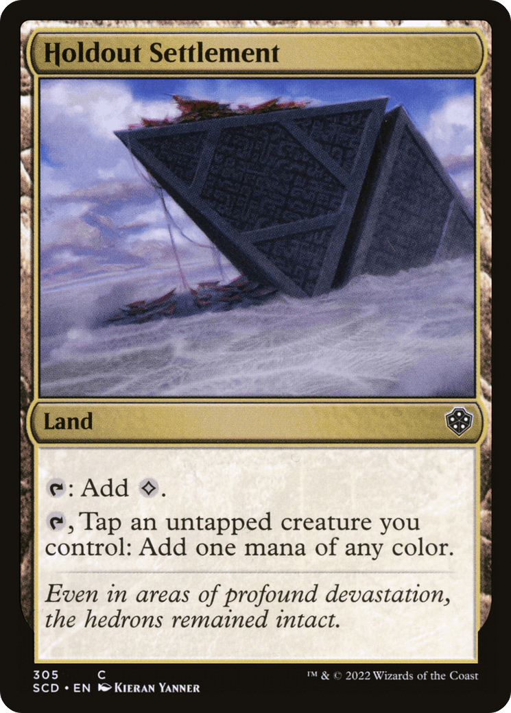 Holdout Settlement [Starter Commander Decks] - La Boîte Mystère ( The Mystery Box)