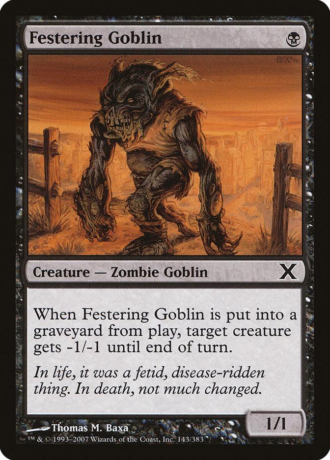 Festering Goblin [Tenth Edition] - La Boîte Mystère ( The Mystery Box)