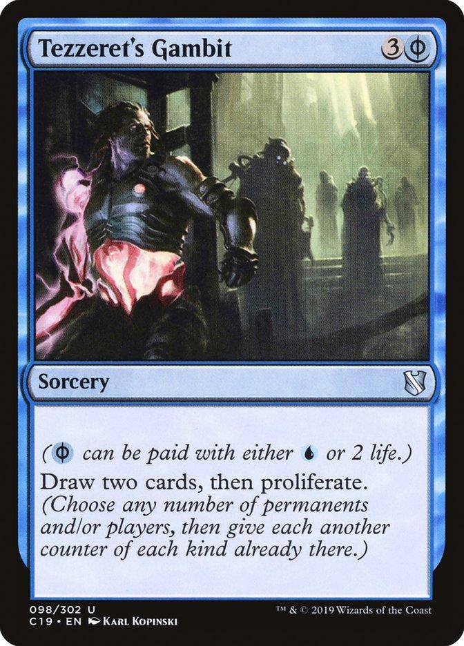 Tezzeret's Gambit [Commander 2019] - La Boîte Mystère ( The Mystery Box)