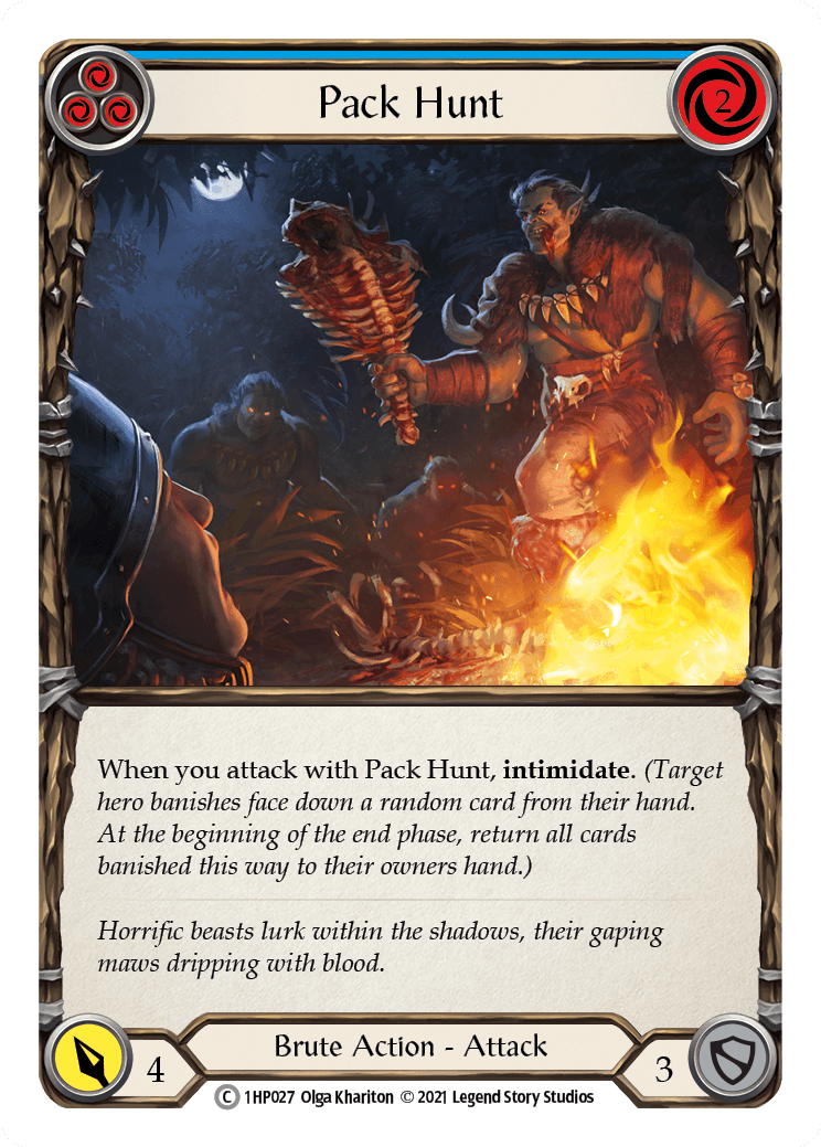 Pack Hunt (Blue) [1HP027] - La Boîte Mystère ( The Mystery Box)