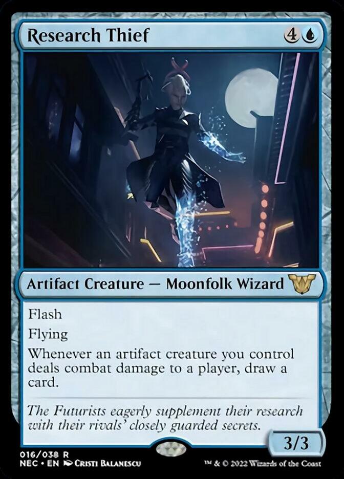 Research Thief [Kamigawa: Neon Dynasty Commander] - La Boîte Mystère ( The Mystery Box)