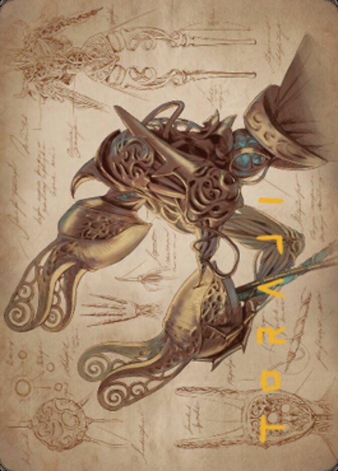 Self-Assembler Art Card (Gold-Stamped Signature) [The Brothers' War Art Series] - La Boîte Mystère ( The Mystery Box)