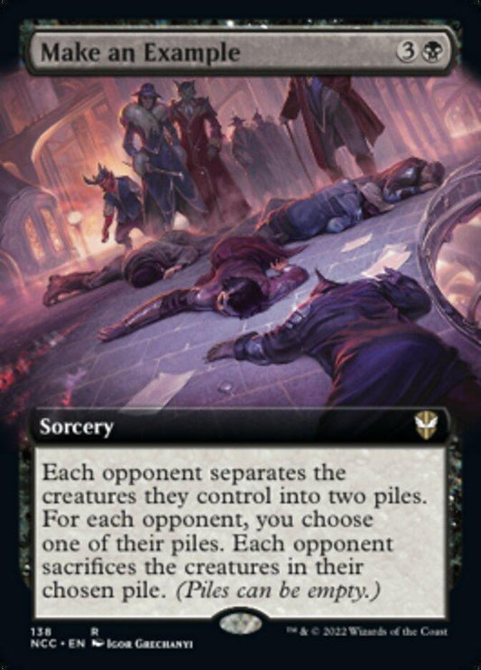 Make an Example (Extended Art) [Streets of New Capenna Commander] - La Boîte Mystère ( The Mystery Box)