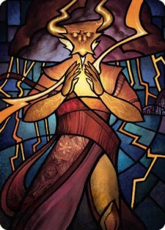 Najal, the Storm Runner Art Card [Dominaria United Art Series] - La Boîte Mystère ( The Mystery Box)