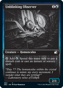 Unblinking Observer [Innistrad: Double Feature] - La Boîte Mystère ( The Mystery Box)