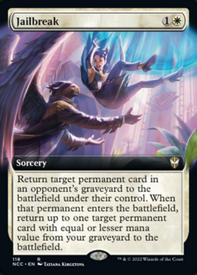 Jailbreak (Extended Art) [Streets of New Capenna Commander] - La Boîte Mystère ( The Mystery Box)