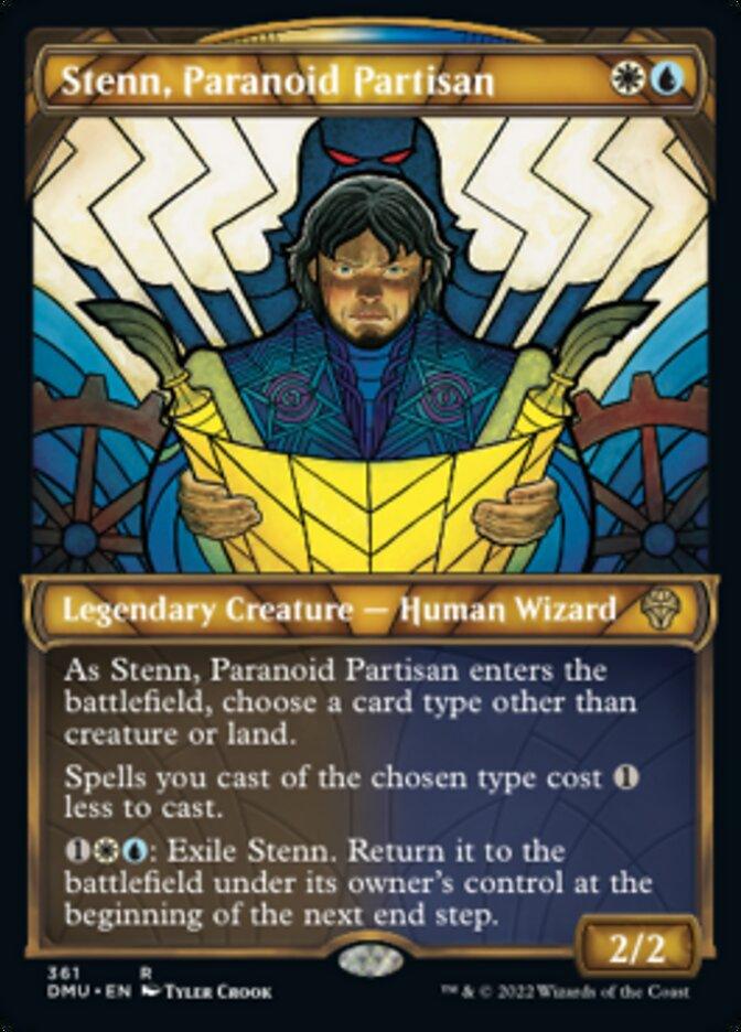 Stenn, Paranoid Partisan (Showcase Textured) [Dominaria United] - La Boîte Mystère ( The Mystery Box)
