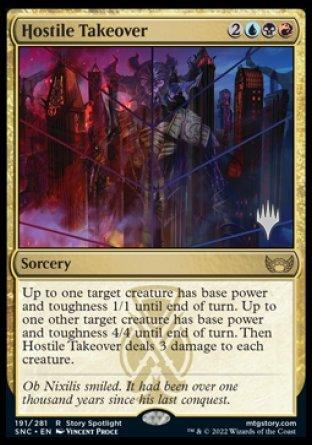 Hostile Takeover (Promo Pack) [Streets of New Capenna Promos] - La Boîte Mystère ( The Mystery Box)