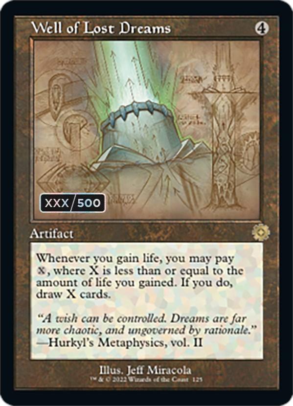 Well of Lost Dreams (Retro Schematic) (Serial Numbered) [The Brothers' War Retro Artifacts] - La Boîte Mystère ( The Mystery Box)