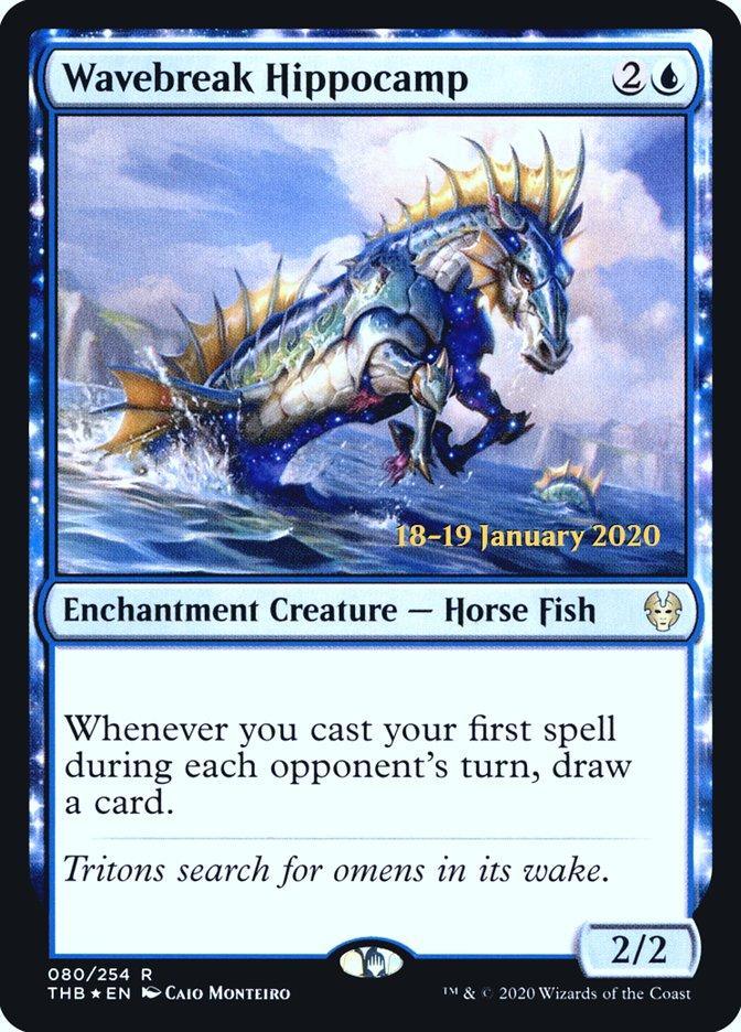 Wavebreak Hippocamp [Theros Beyond Death Prerelease Promos] - La Boîte Mystère ( The Mystery Box)