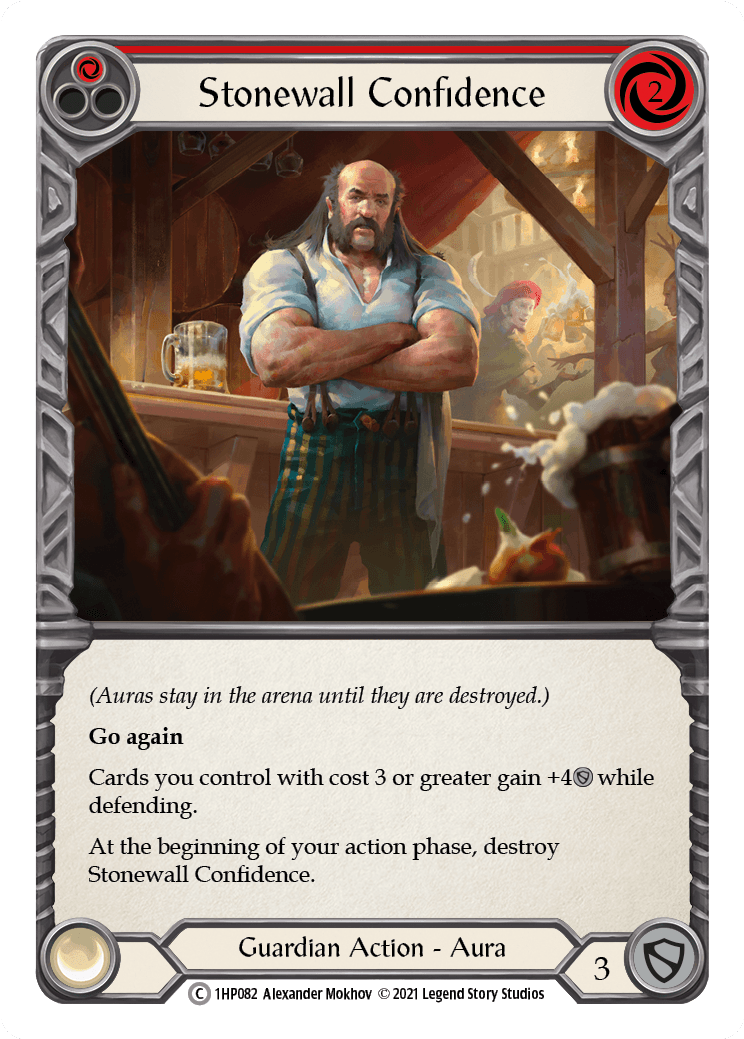 Stonewall Confidence (Red) [1HP082] - La Boîte Mystère ( The Mystery Box)