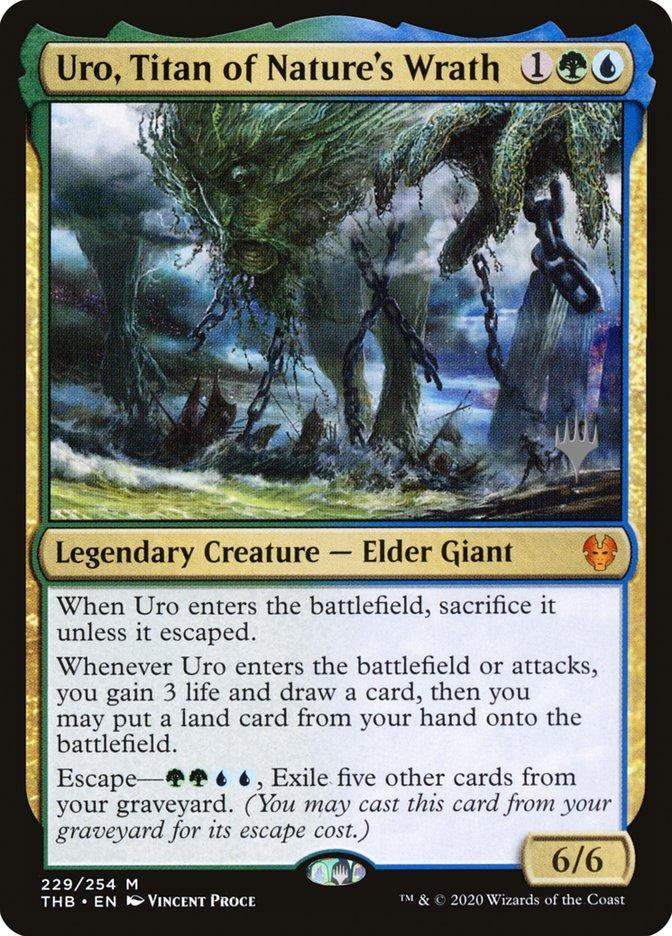 Uro, Titan of Nature's Wrath (Promo Pack) [Theros Beyond Death Promos] - La Boîte Mystère ( The Mystery Box)