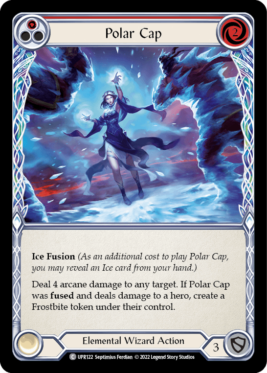 Polar Cap (Red) [UPR122] (Uprising) Rainbow Foil - La Boîte Mystère ( The Mystery Box)