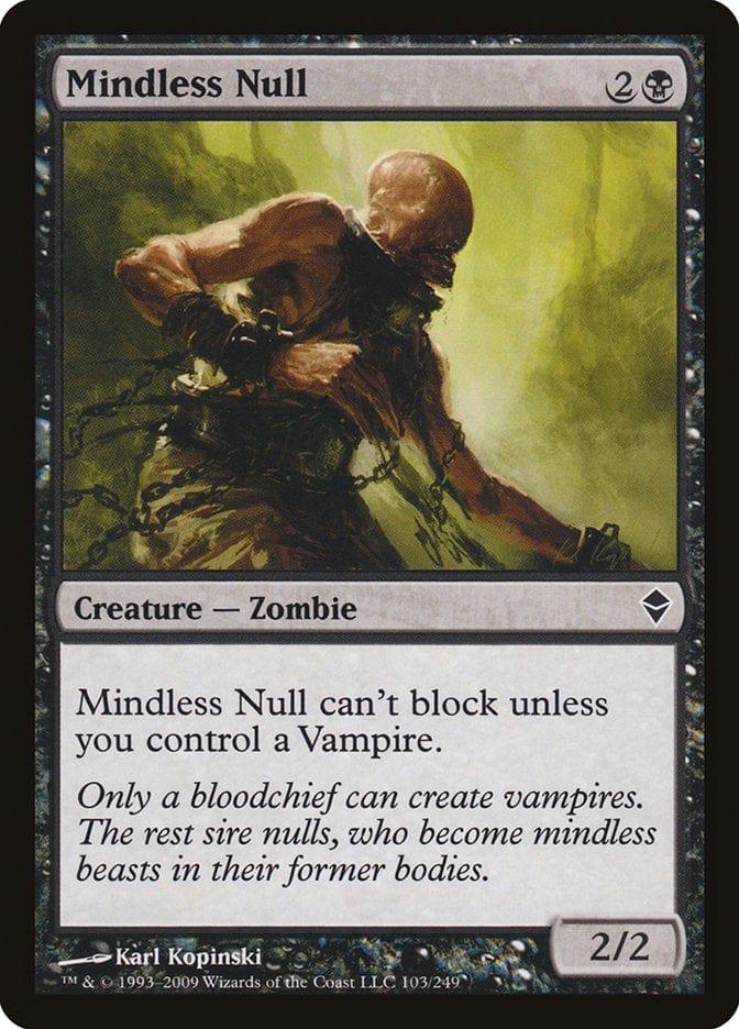 Mindless Null [Zendikar] - La Boîte Mystère ( The Mystery Box)