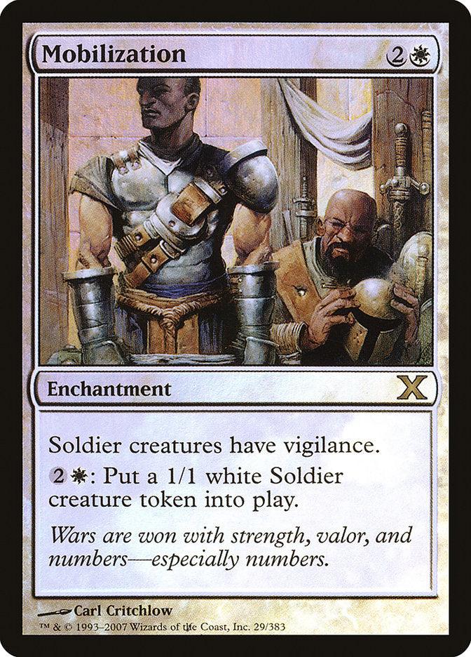 Mobilization (Premium Foil) [Tenth Edition] - La Boîte Mystère ( The Mystery Box)