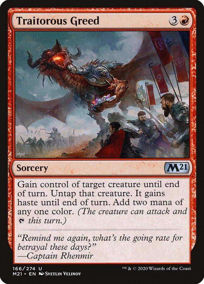 Traitorous Greed [Core Set 2021] - La Boîte Mystère ( The Mystery Box)