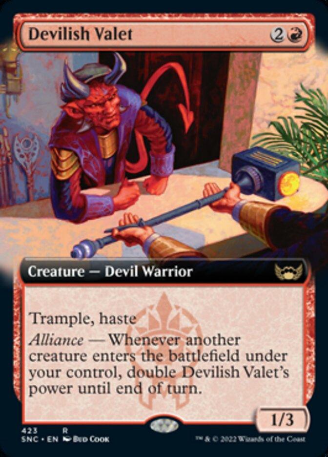 Devilish Valet (Extended Art) [Streets of New Capenna] - La Boîte Mystère ( The Mystery Box)