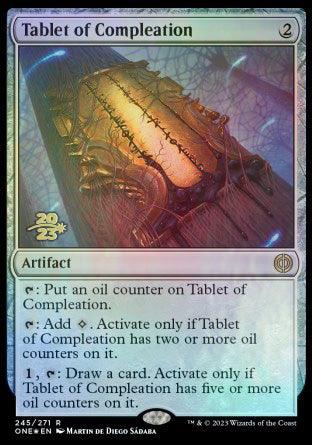 Tablet of Compleation [Phyrexia: All Will Be One Prerelease Promos] - La Boîte Mystère ( The Mystery Box)