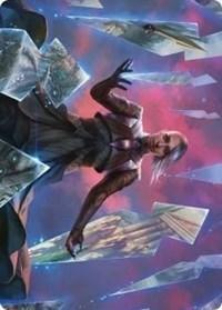 Behold the Multiverse Art Card [Kaldheim: Art Series] - La Boîte Mystère ( The Mystery Box)