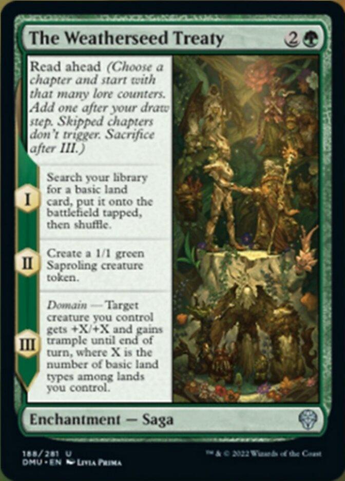 The Weatherseed Treaty [Dominaria United] - La Boîte Mystère ( The Mystery Box)