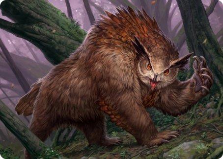 Owlbear Art Card [Dungeons & Dragons: Adventures in the Forgotten Realms Art Series] - La Boîte Mystère ( The Mystery Box)