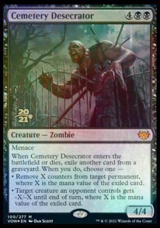 Cemetery Desecrator [Innistrad: Crimson Vow Prerelease Promos] - La Boîte Mystère ( The Mystery Box)