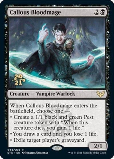 Callous Bloodmage [Strixhaven: School of Mages Prerelease Promos] - La Boîte Mystère ( The Mystery Box)