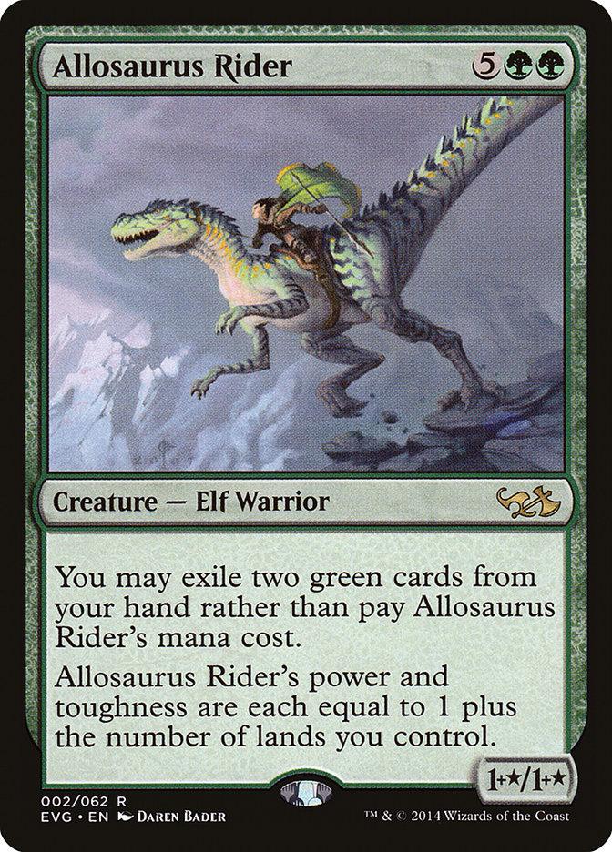 Allosaurus Rider (Elves vs. Goblins) [Duel Decks Anthology] - La Boîte Mystère ( The Mystery Box)