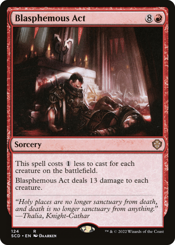 Blasphemous Act [Starter Commander Decks] - La Boîte Mystère ( The Mystery Box)