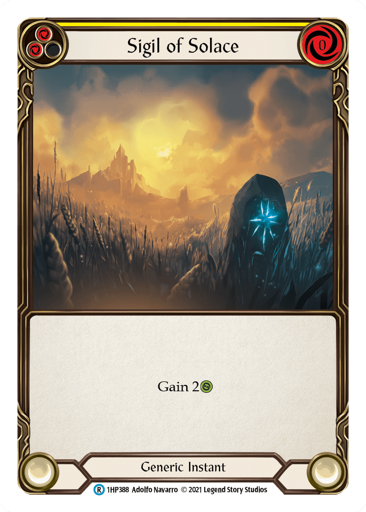 Sigil of Solace (Yellow) [1HP388] - La Boîte Mystère ( The Mystery Box)