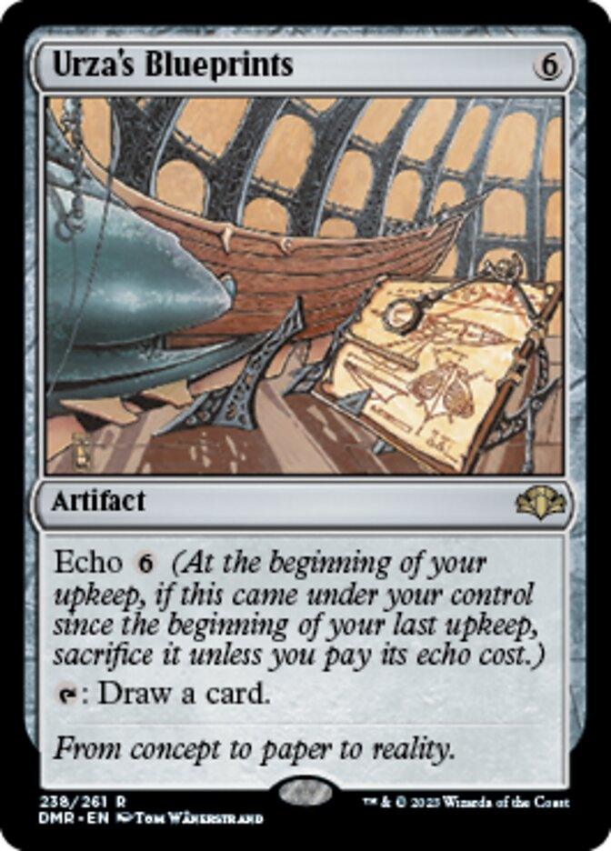 Urza's Blueprints [Dominaria Remastered] - La Boîte Mystère ( The Mystery Box)