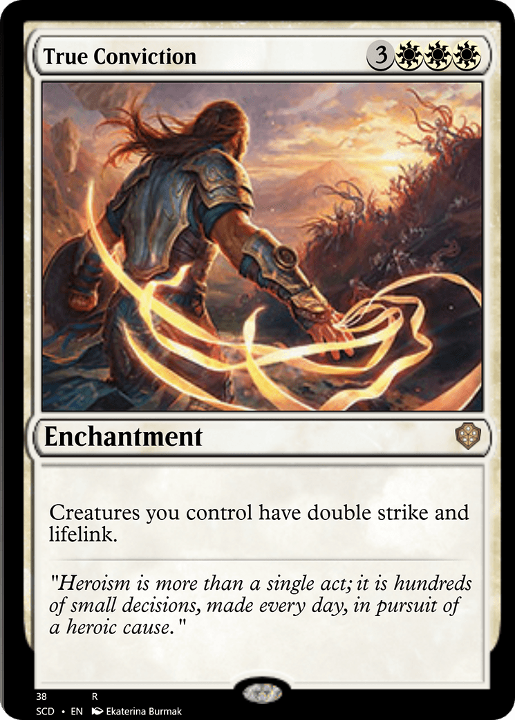 True Conviction [Starter Commander Decks] - La Boîte Mystère ( The Mystery Box)