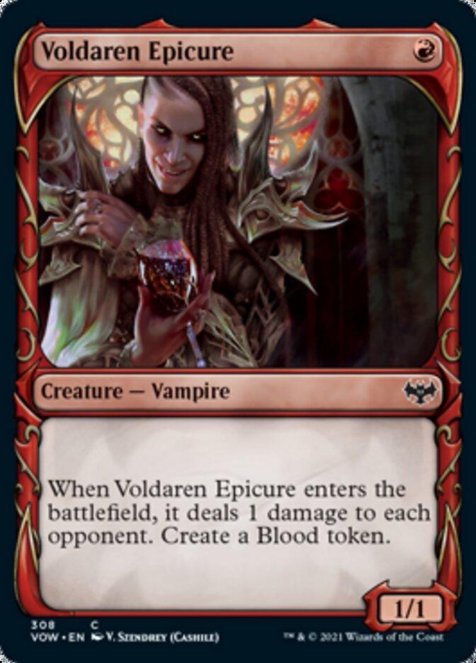 Voldaren Epicure (Showcase Fang Frame) [Innistrad: Crimson Vow] - La Boîte Mystère ( The Mystery Box)