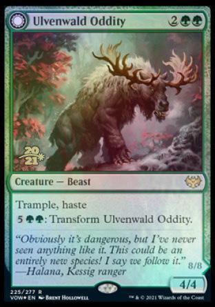 Ulvenwald Oddity // Ulvenwald Behemoth [Innistrad: Crimson Vow Prerelease Promos] - La Boîte Mystère ( The Mystery Box)