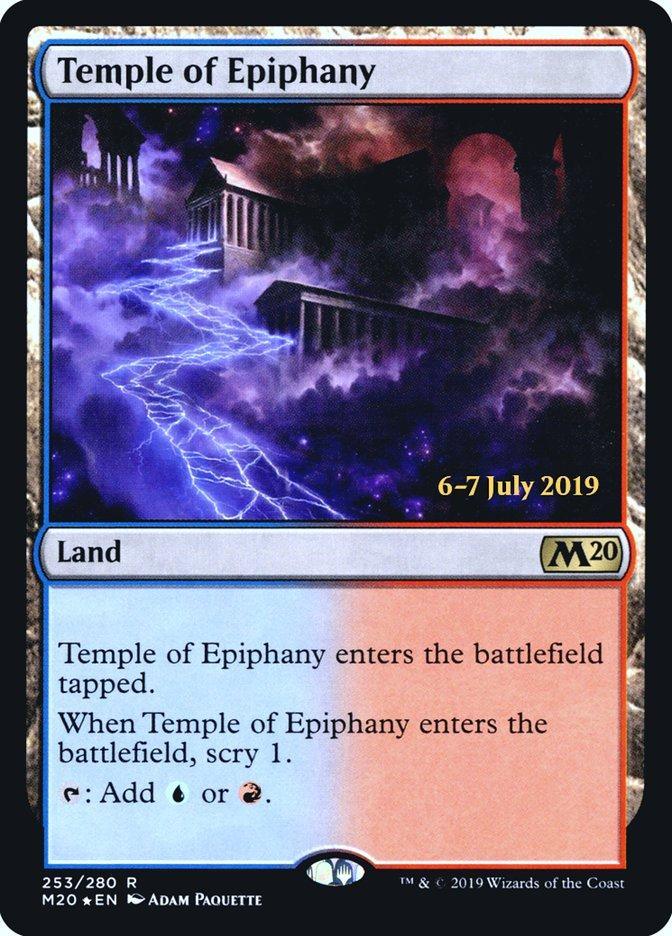 Temple of Epiphany [Core Set 2020 Prerelease Promos] - La Boîte Mystère ( The Mystery Box)