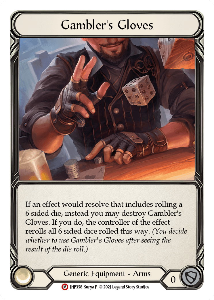Gambler's Gloves [1HP358] (History Pack 1) - La Boîte Mystère ( The Mystery Box)