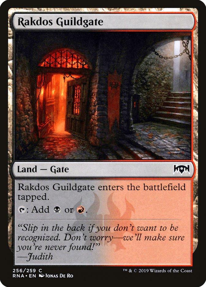 Rakdos Guildgate (256/259) [Ravnica Allegiance] - La Boîte Mystère ( The Mystery Box)