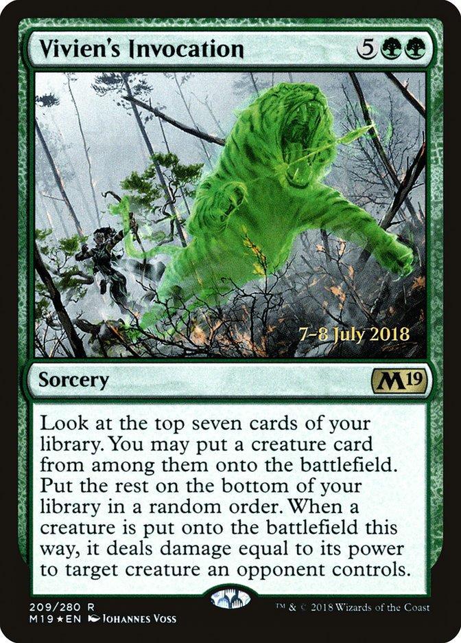 Vivien's Invocation [Core Set 2019 Prerelease Promos] - La Boîte Mystère ( The Mystery Box)